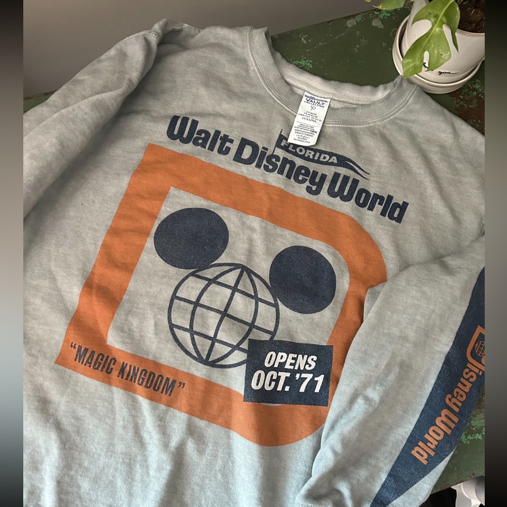 Vintage Walt Disney World, gray vault T-shirt